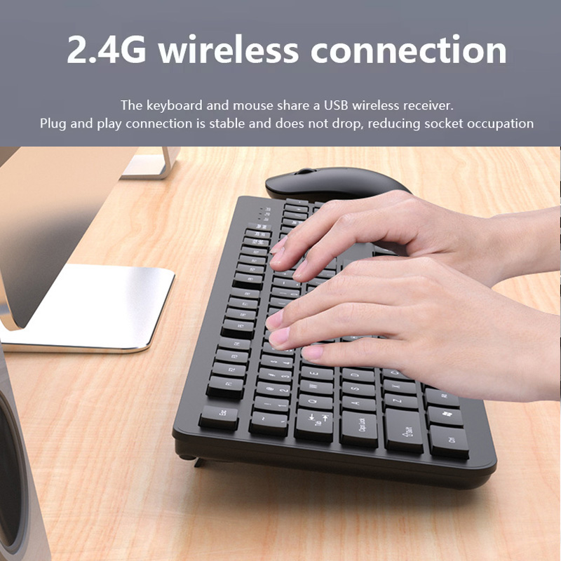 2.4G Wireless Keyboard Mouse S - Gaming Keyboard Wireless avaliação e preço