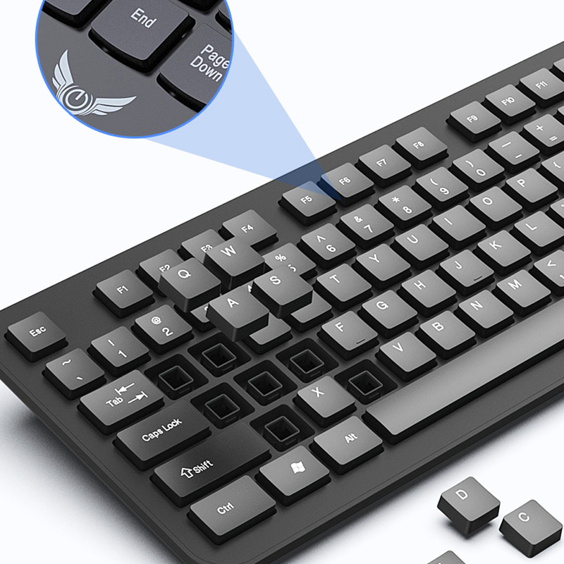 2.4G Wireless Keyboard Mouse S - Gaming Keyboard Wireless avaliação e preço