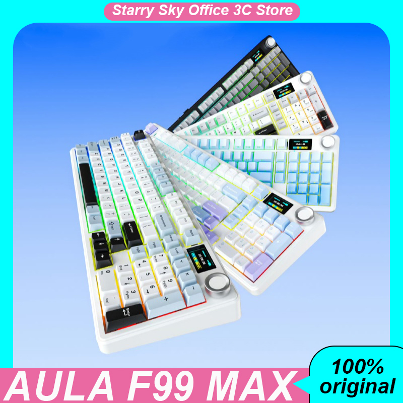New AULA F99 Max Gasket Mechan - Gaming Keyboard Wireless avaliação e preço
