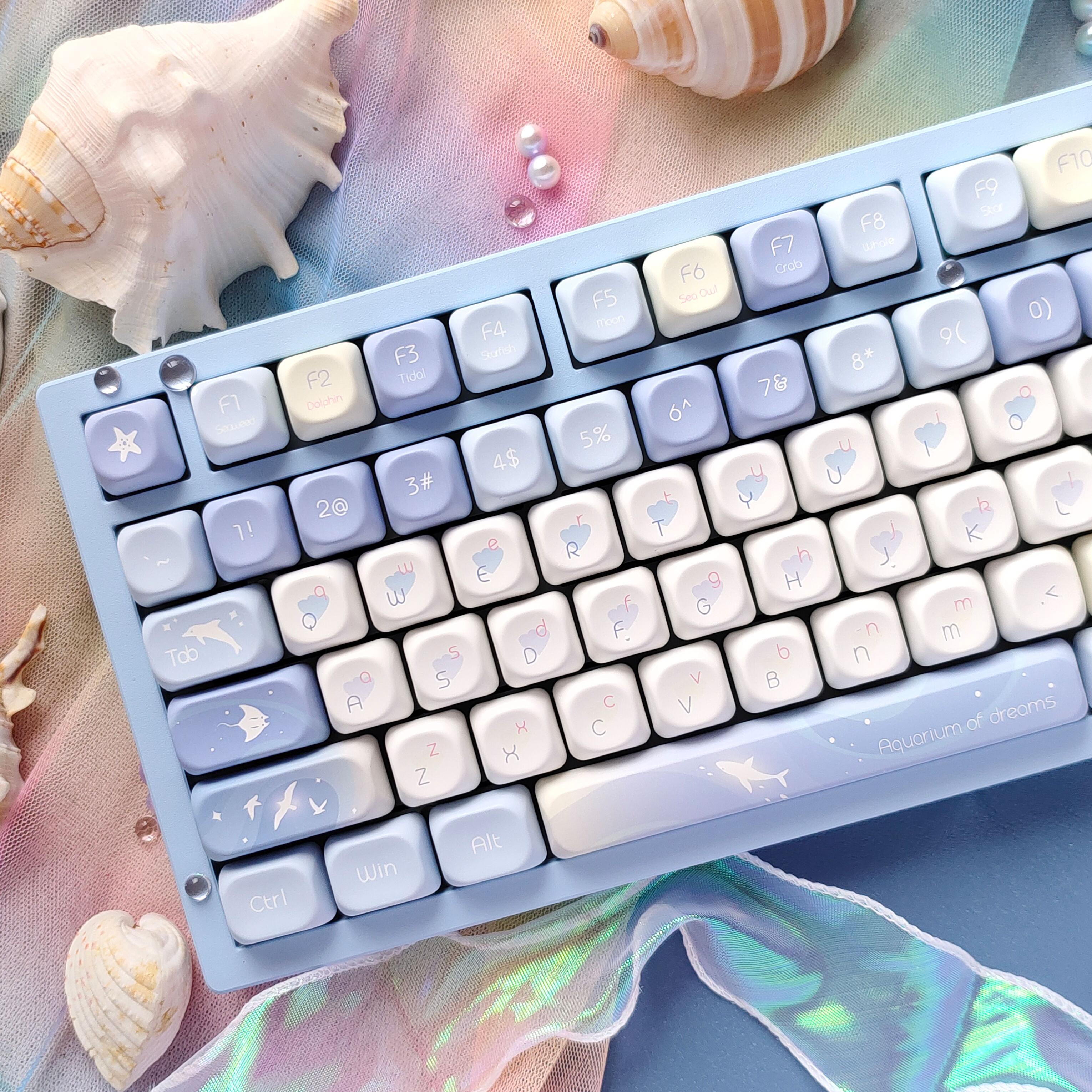 Five Sided Dye Sublimation Key - Gaming Keyboard Blue Switches avaliação e preço