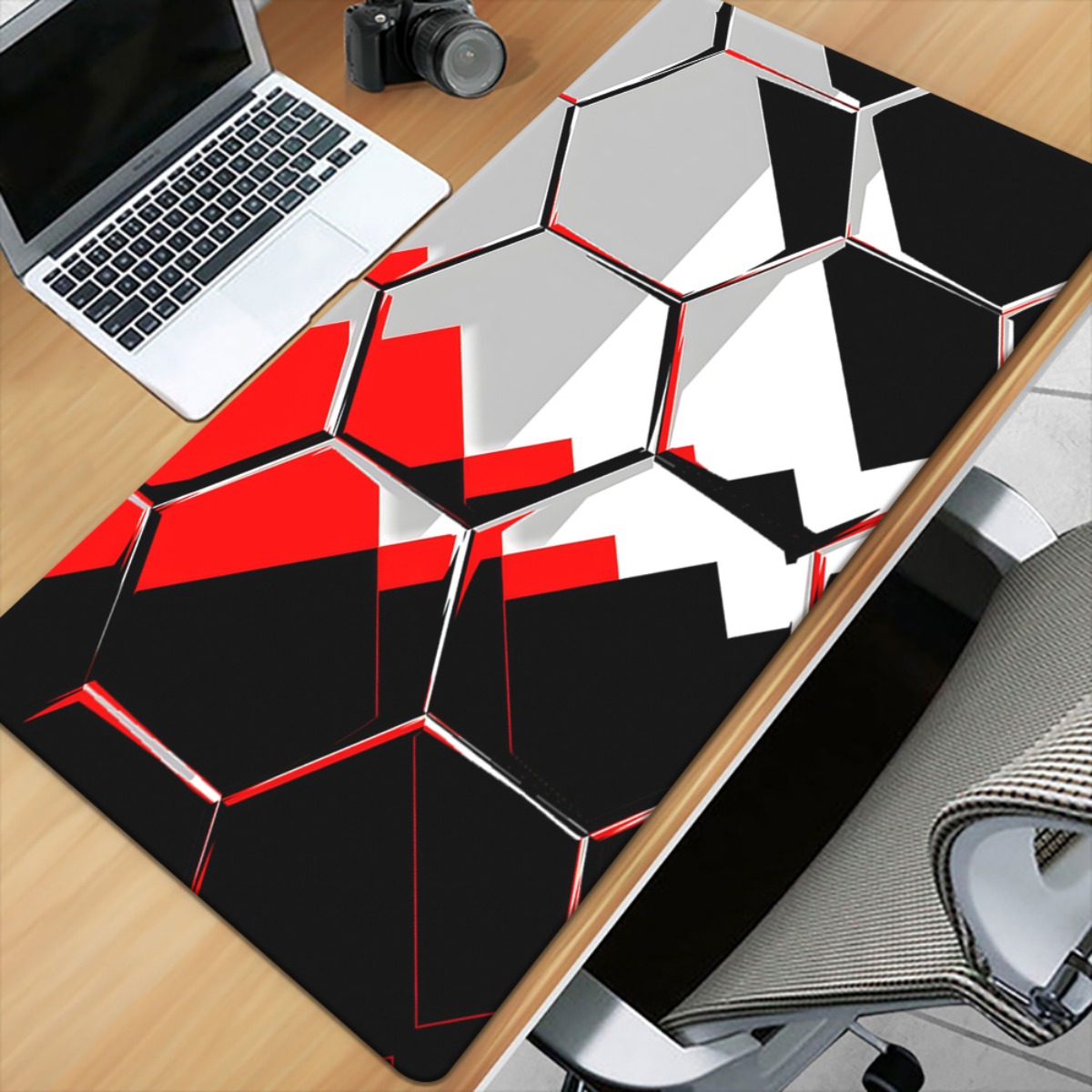 Brand Hexagon Iron Art Mousepa - Gaming Keyboard Brand avaliação e preço