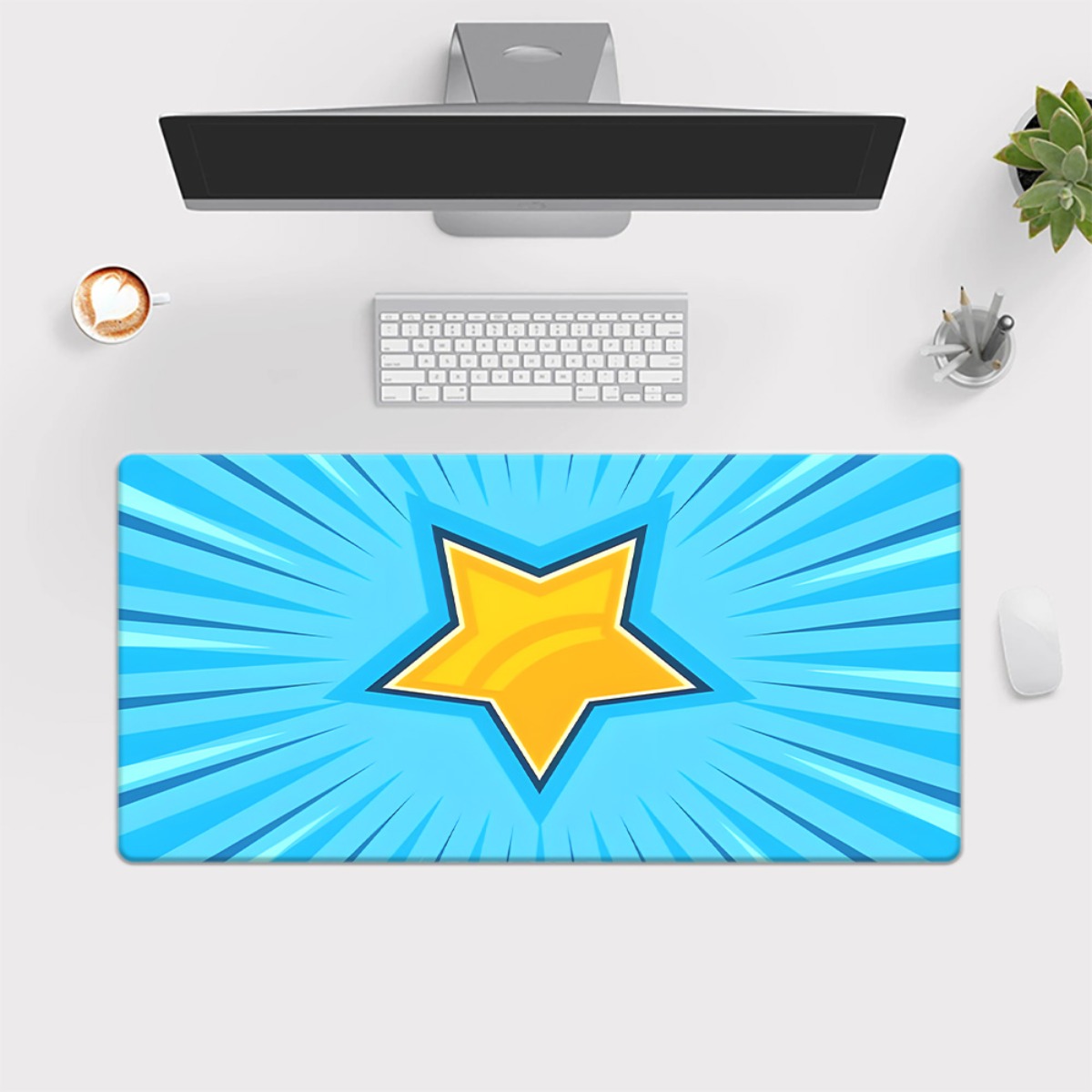 Brand Star Burst Iron Art XXL  - Gaming Keyboard Brand avaliação e preço