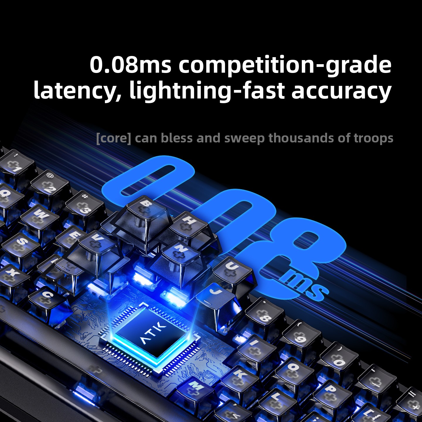 ATK 68RX Magnetic Switch Gamin - Gaming Keyboard Mechanical Wireless avaliação e preço