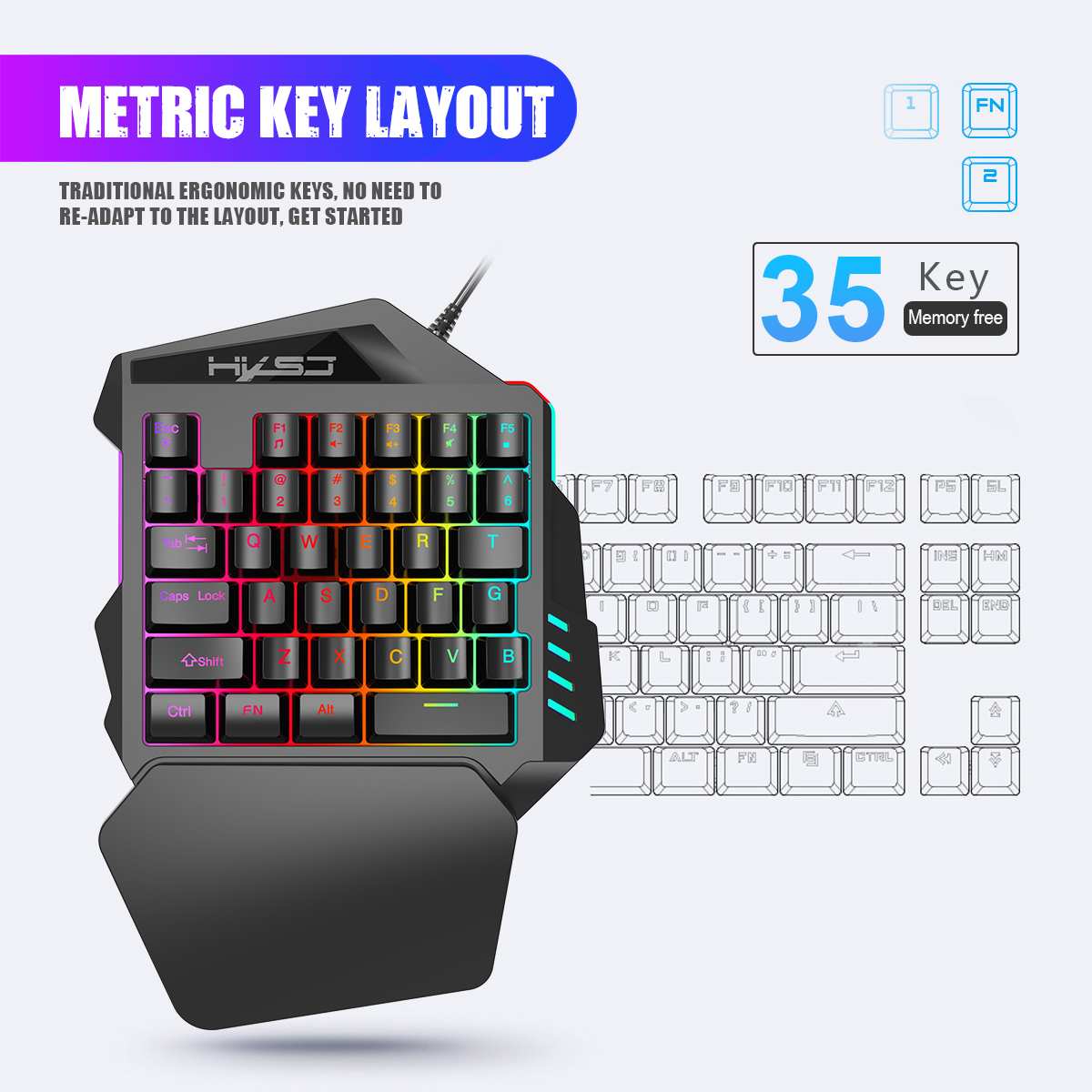 Best sale 35 Keys Film Membran - Gaming Keyboard Mobile avaliação e preço