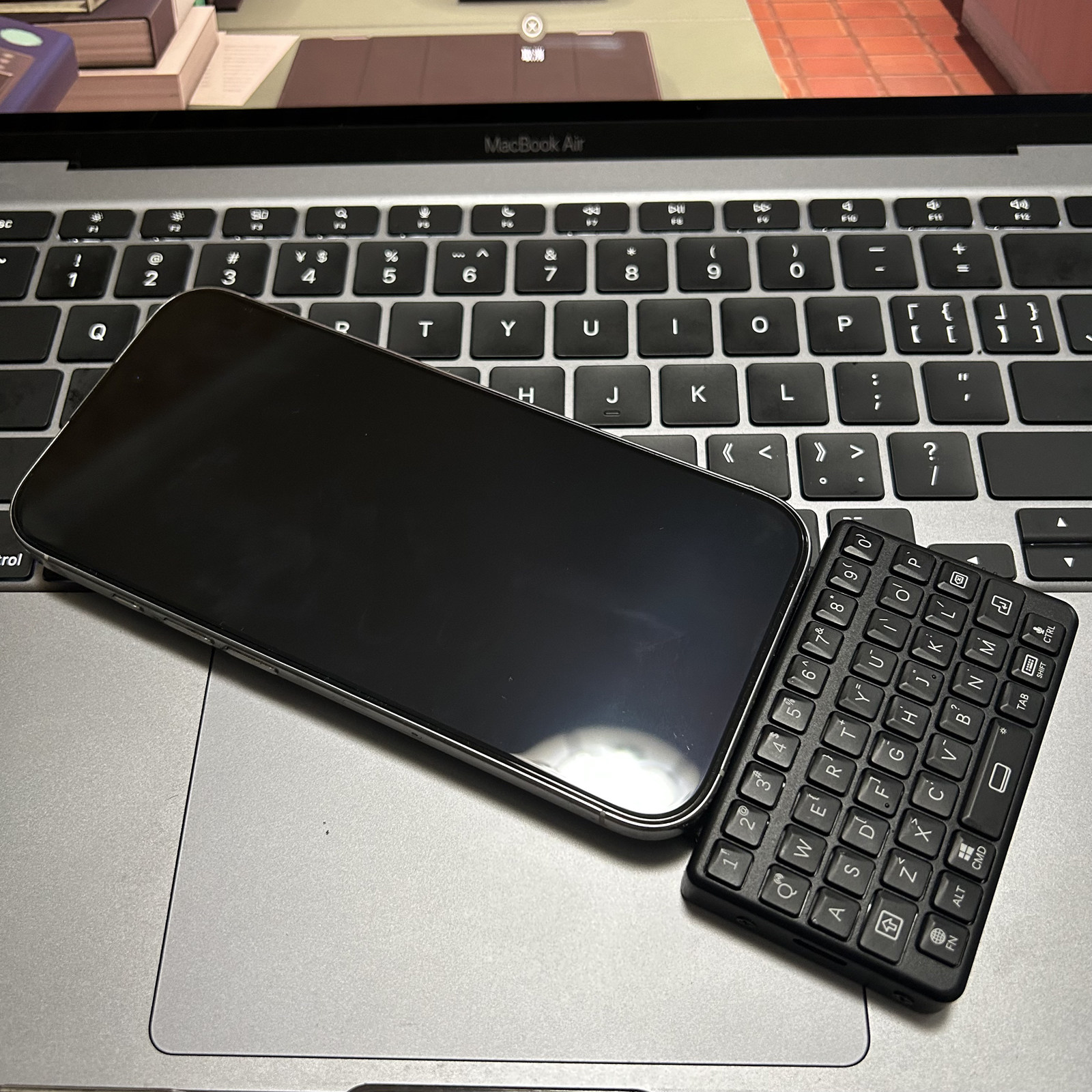 EXknight Retro Mini Keyboard B - Gaming Keyboard Mobile avaliação e preço