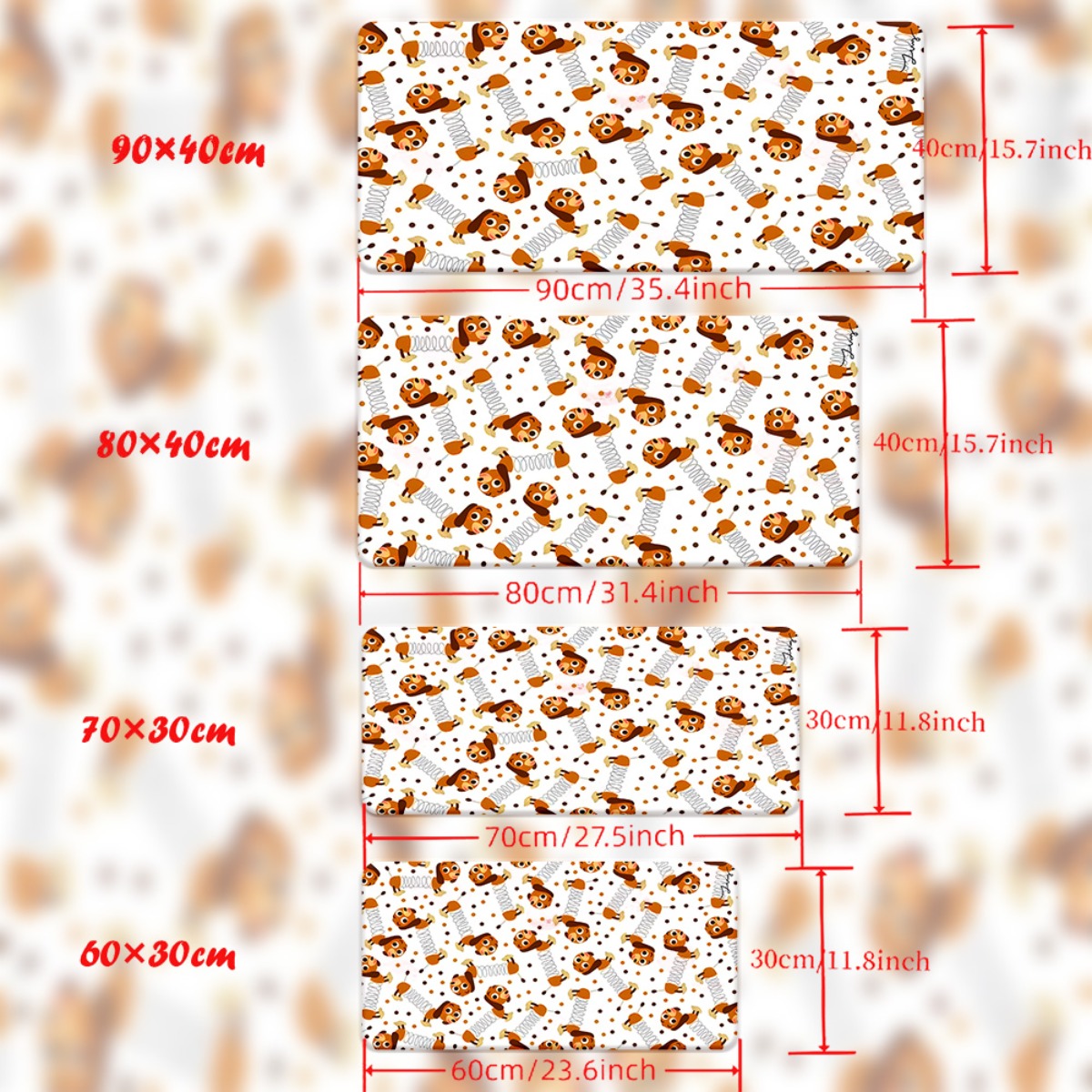 Brand Small Animal HD Printed  - Gaming Keyboard Brand avaliação e preço
