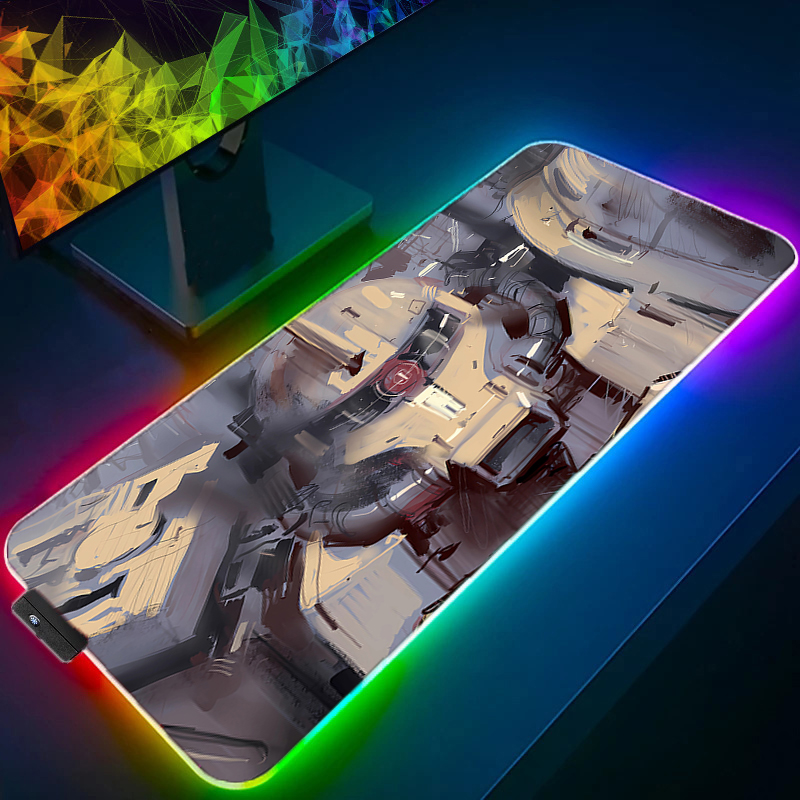 RGB Mouse Pad Gamer PC Mobile  - Gaming Keyboard Mobile avaliação e preço