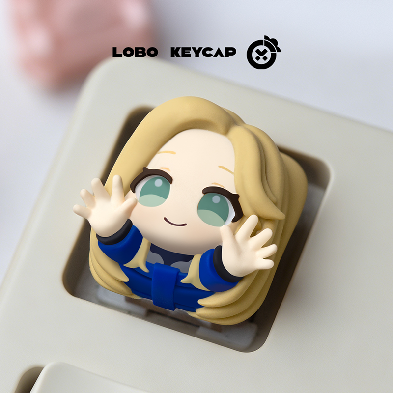 Lobo Keycap Custom Resin Esc K - Gaming Keyboard Mechanical avaliação e preço