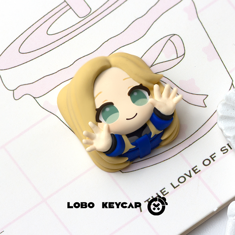 Lobo Keycap Custom Resin Esc K - Gaming Keyboard Mechanical avaliação e preço
