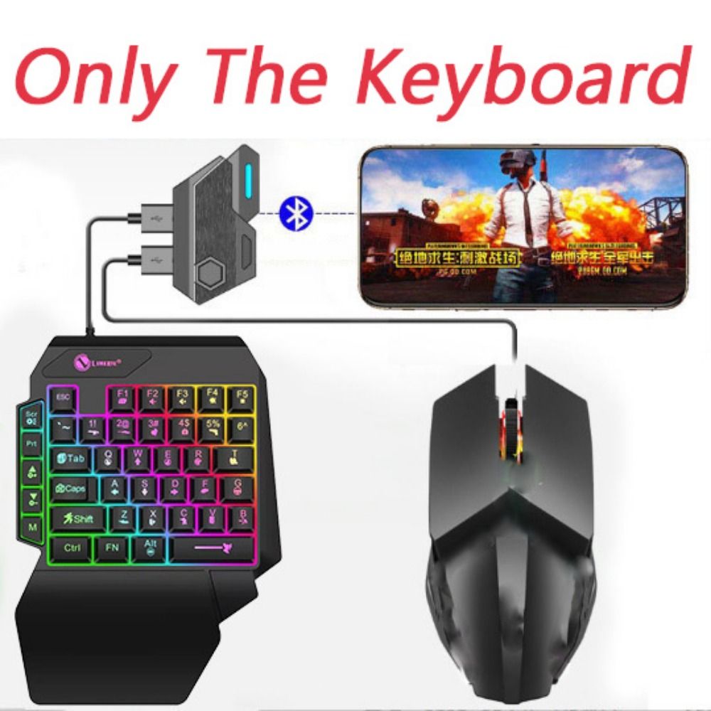 Colorful Mini One Handedly Key - Gaming Keyboard Mini Mechanical avaliação e preço