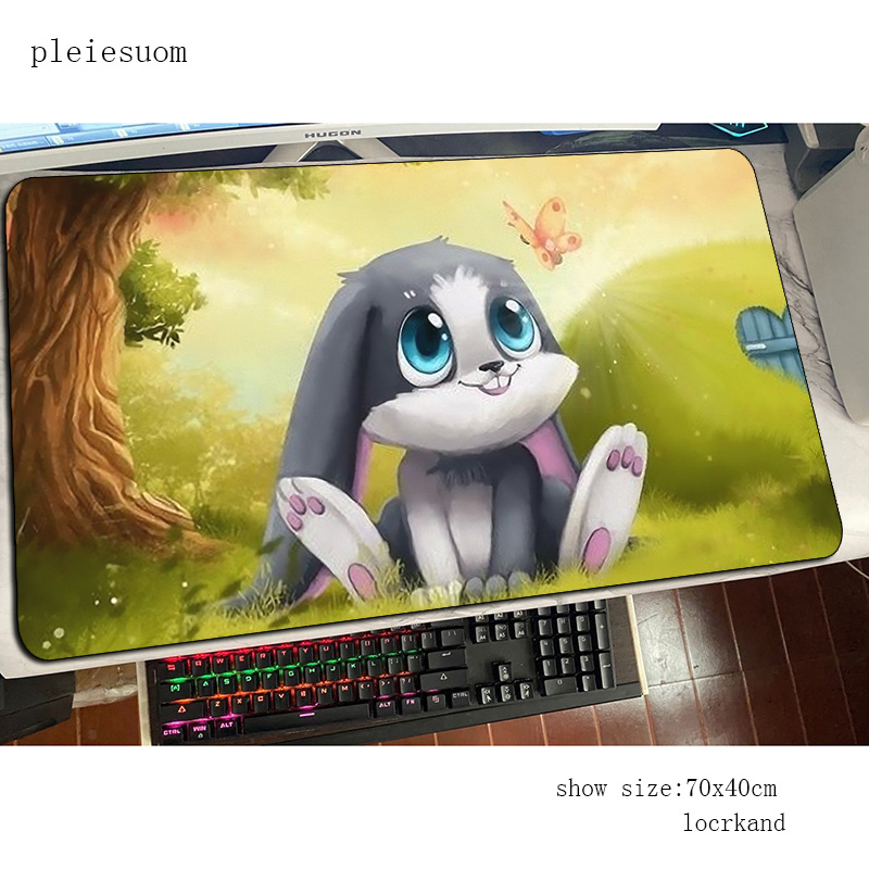 Rabbit cute mouse pad best mou - Gaming Keyboard Best avaliação e preço