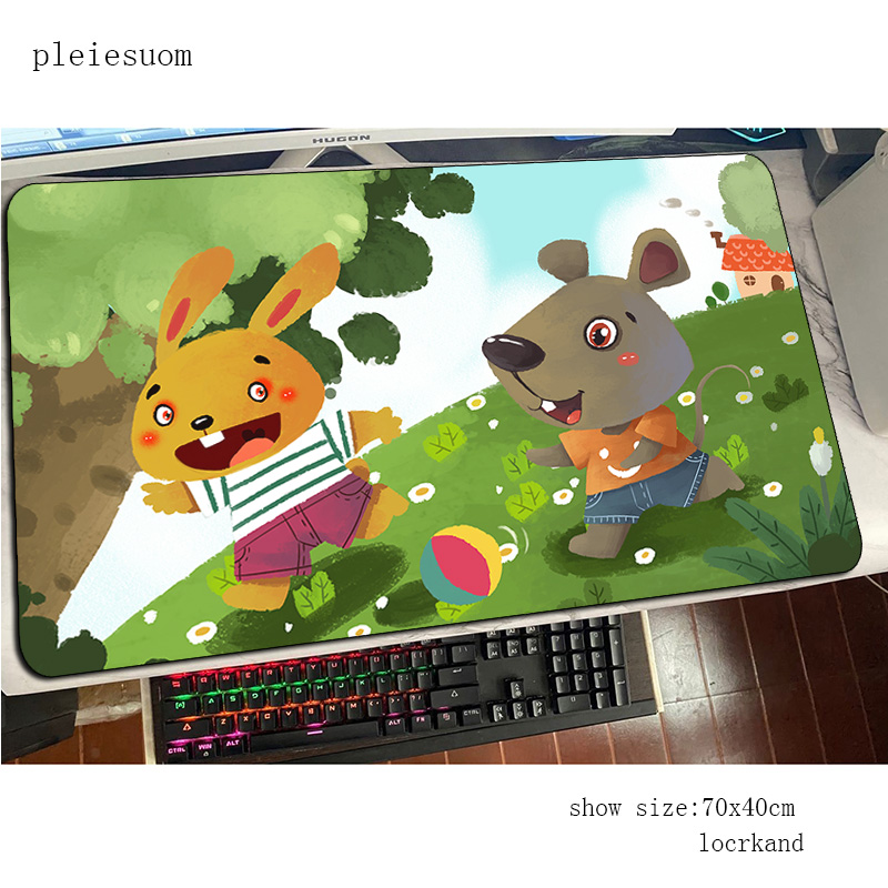 Rabbit cute mouse pad best mou - Gaming Keyboard Best avaliação e preço