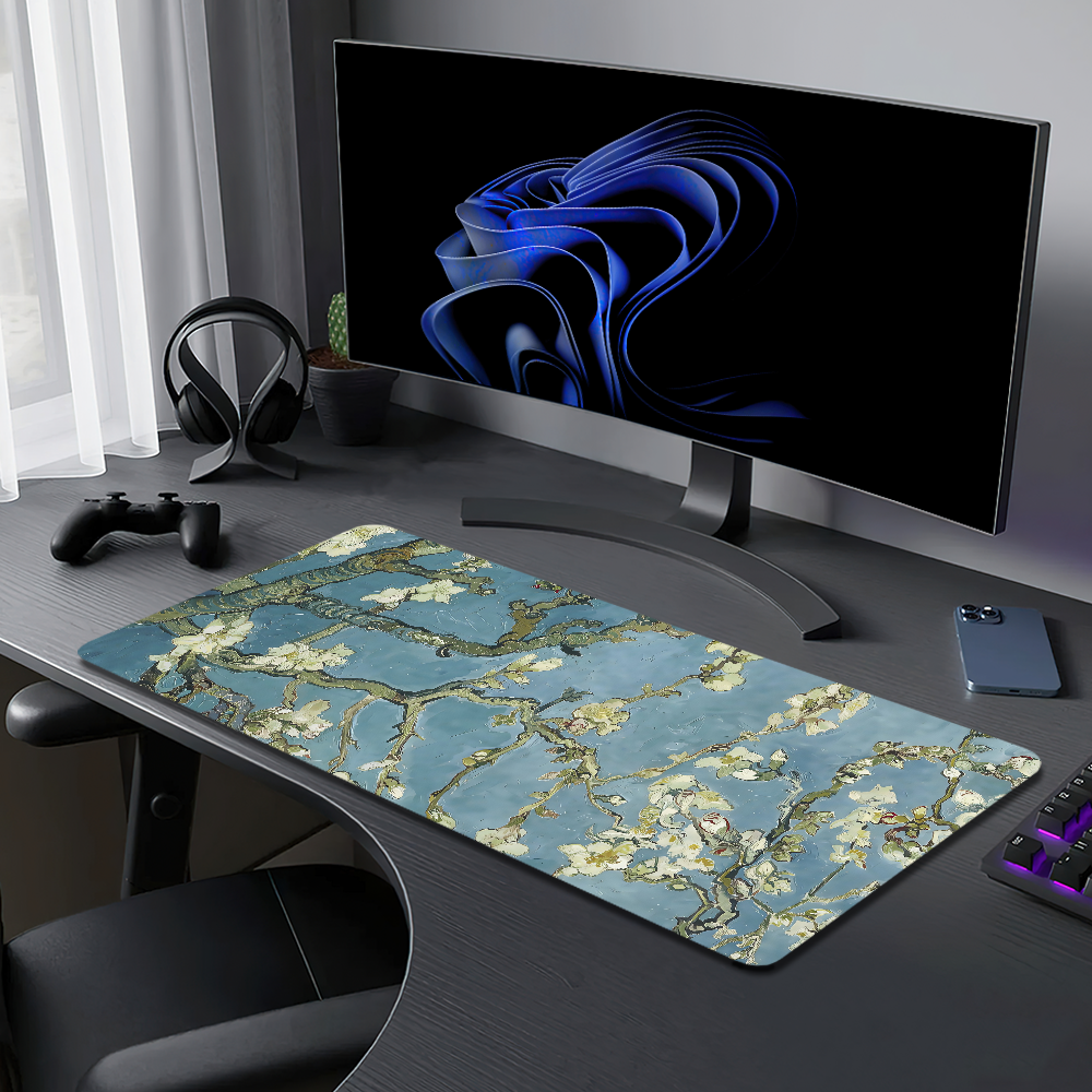 Art Van Gogh The Starry Night  - Gaming Keyboard Best avaliação e preço