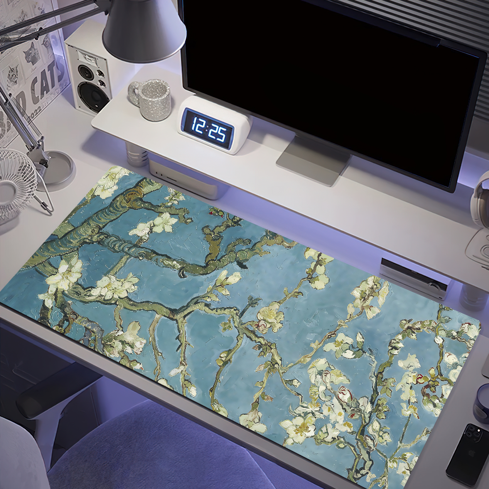 Art Van Gogh The Starry Night  - Gaming Keyboard Best avaliação e preço