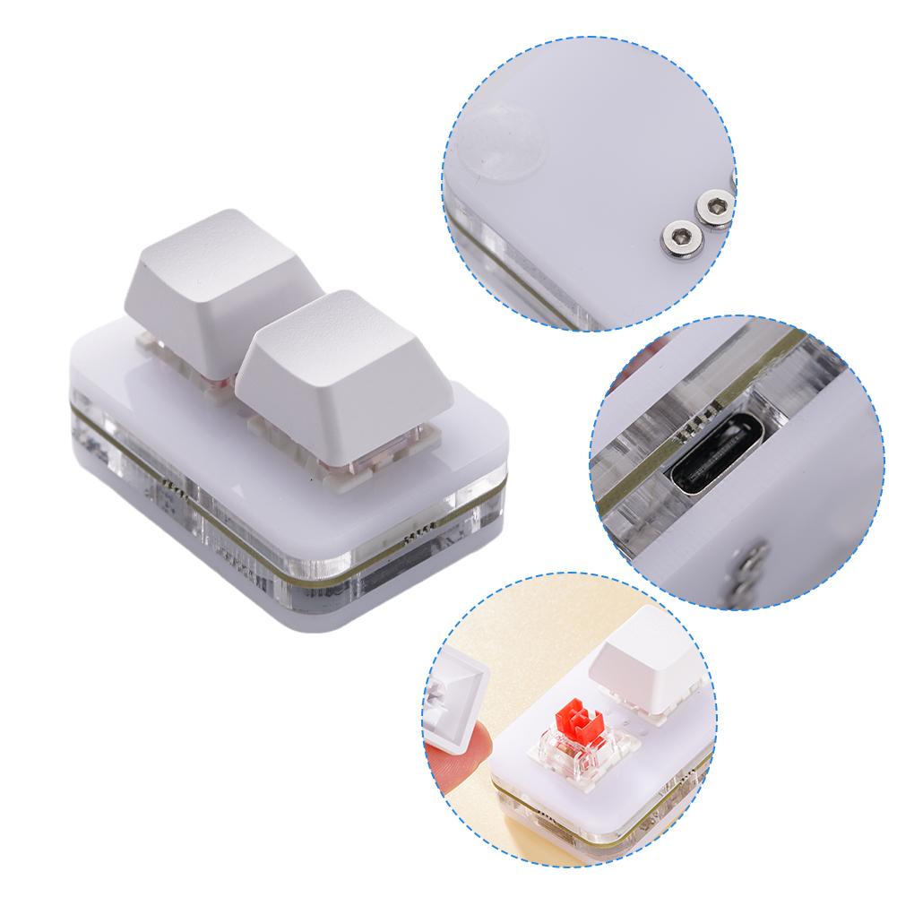 MacroUSB Custom Mechanical Key - Gaming Keyboard Mini Mechanical avaliação e preço