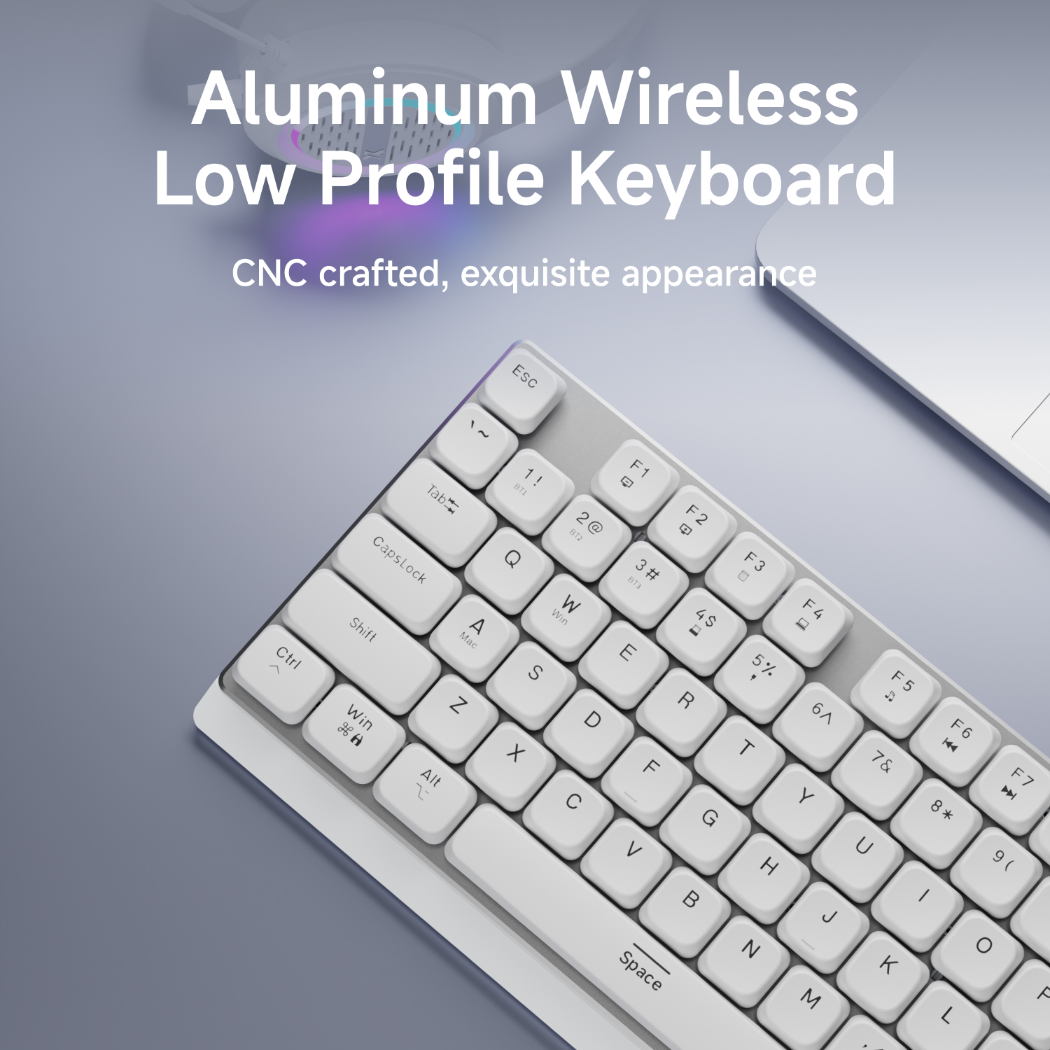 EWEADN Wireless Low-Profile Me - Gaming Keyboard Mechanical Wireless avaliação e preço