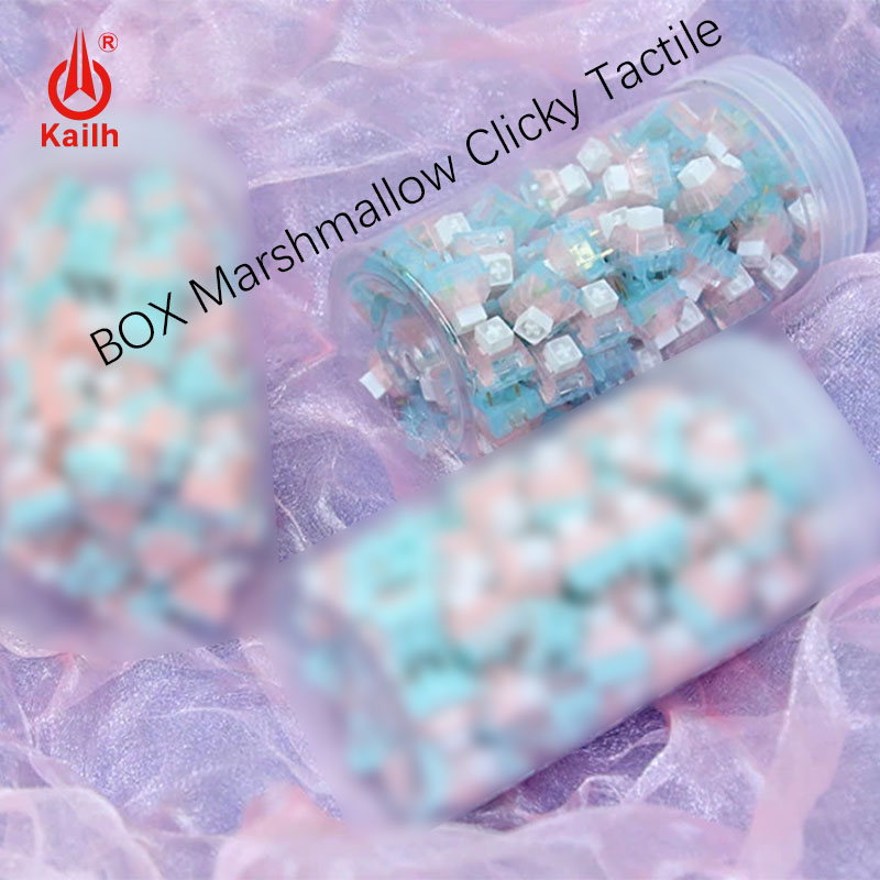 Kailh BOX Marshmallow Clicky T - Gaming Keyboard Blue Switches avaliação e preço