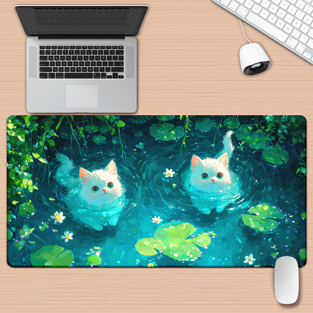 Brand Cute Cat Pond XXL Mousep - Gaming Keyboard Brand avaliação e preço