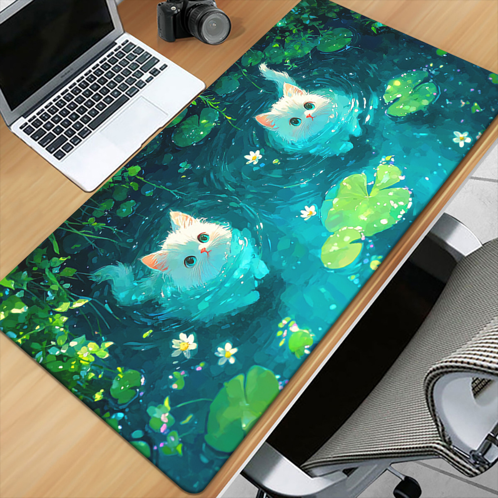 Brand Cute Cat Pond XXL Mousep - Gaming Keyboard Brand avaliação e preço