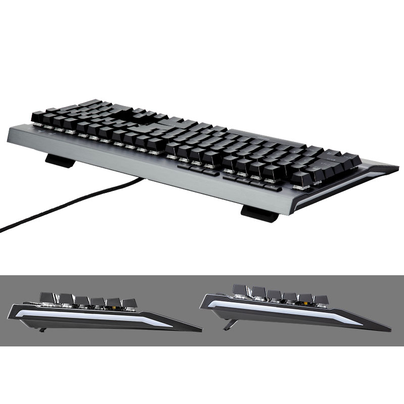 HEXGEARS GK739 Hot Swappable d - Gaming Keyboard Blue Switches avaliação e preço
