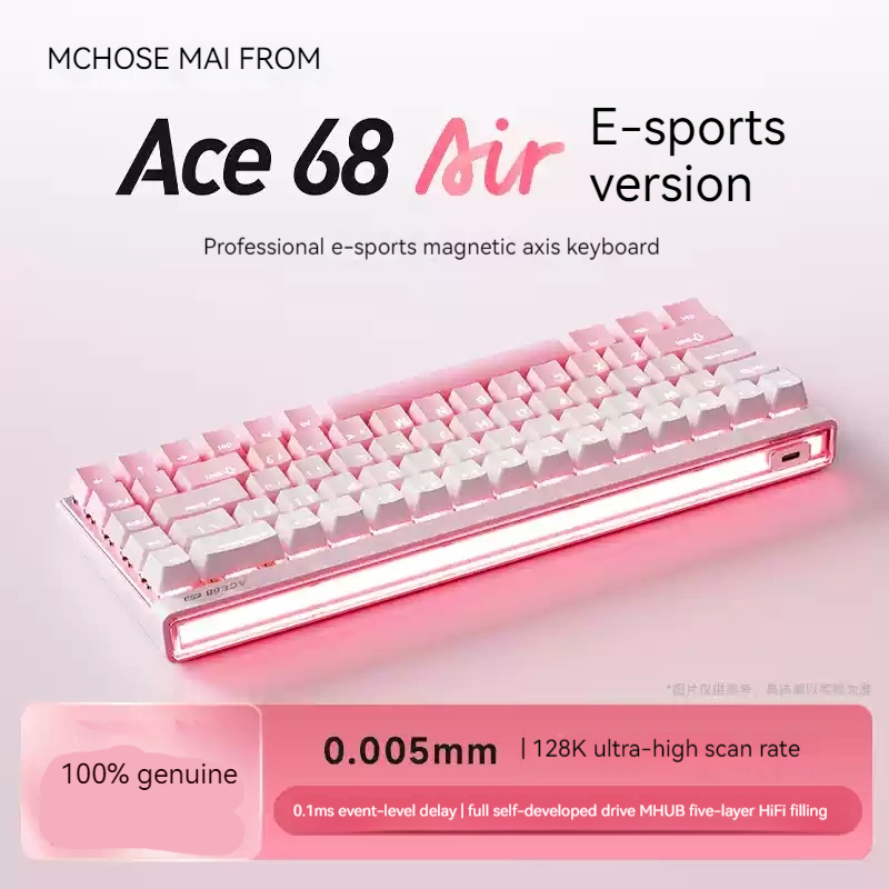 Mchose Ace68 Air Magnetic Axis - Gaming Keyboard Mechanical avaliação e preço