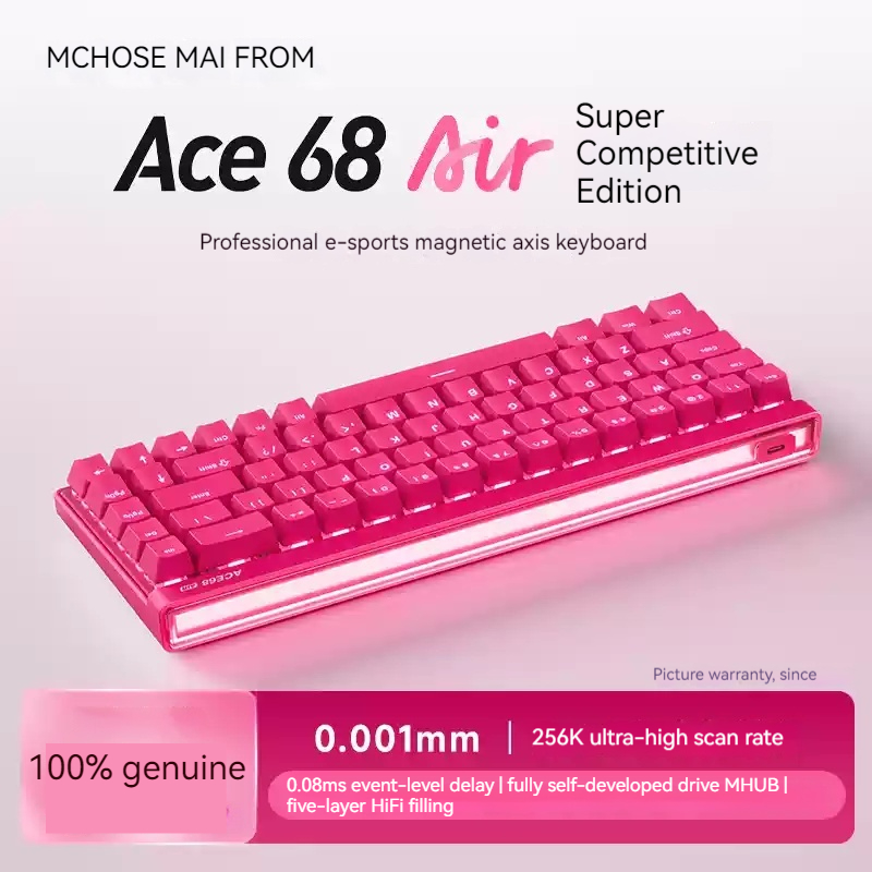 Mchose Ace68 Air Magnetic Axis - Gaming Keyboard Mechanical avaliação e preço