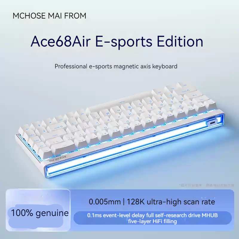 Mchose Ace68 Air Magnetic Axis - Gaming Keyboard Mechanical avaliação e preço