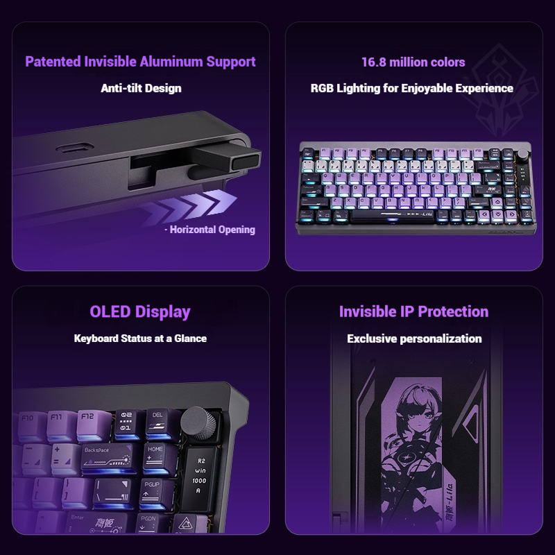 Colorful StarChase 87 Magnetic - Gaming Keyboard Mechanical avaliação e preço