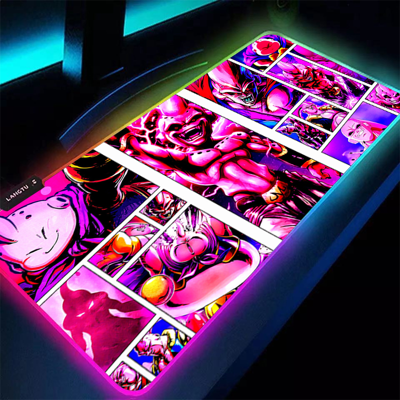 RGB Mouse Pad 90x40cm DBZ Drag - Gaming Keyboard And Mouse Pad avaliação e preço