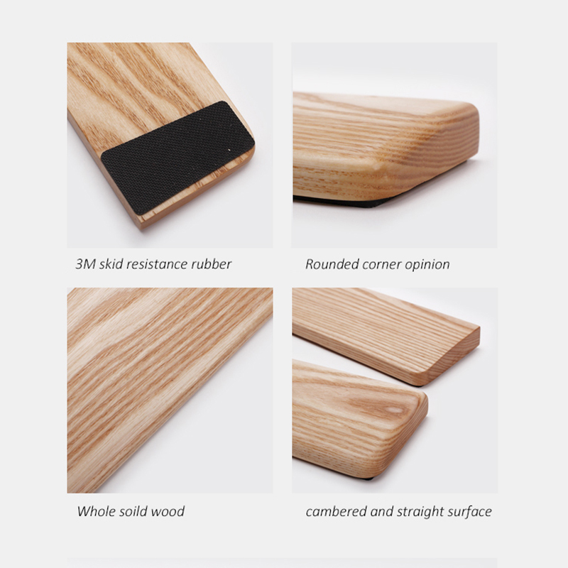 Kashcy solid Ashtree wooden pa - Wrist Rest Wood avaliação e preço